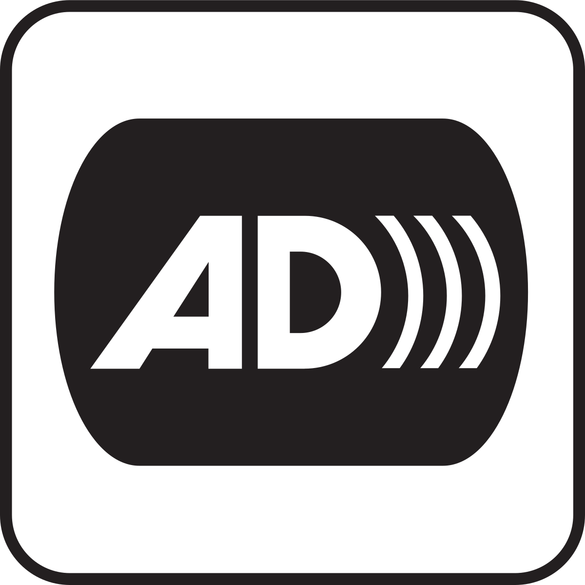 Audiodescription logo