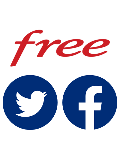 Facebook et Twitter Free